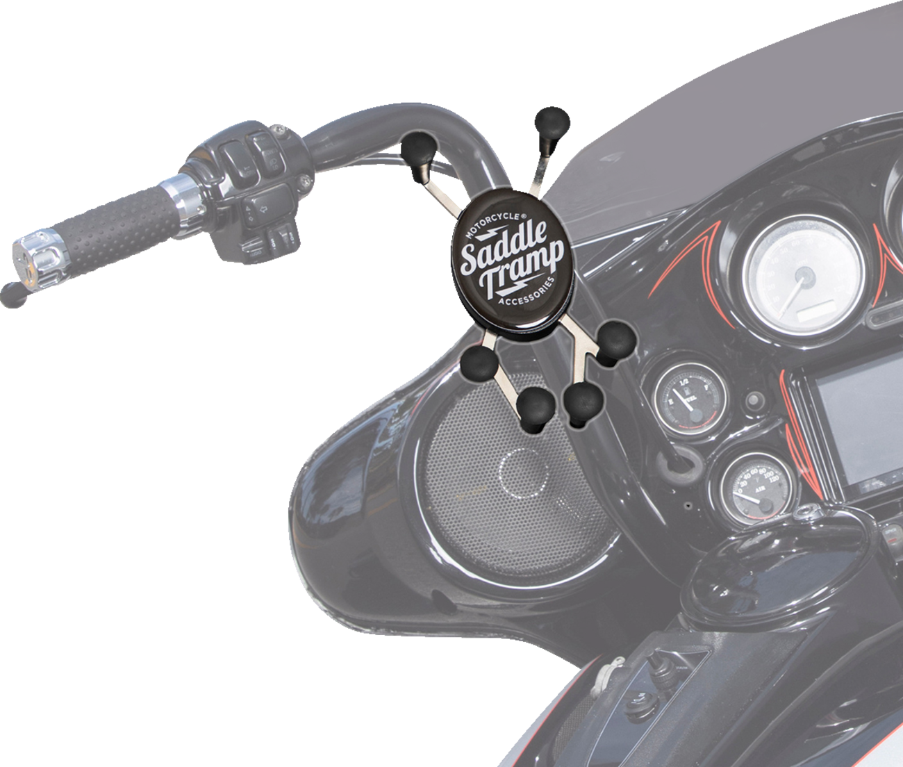 Saddle tramp Hex-Grip Phone Mount - Handlebar