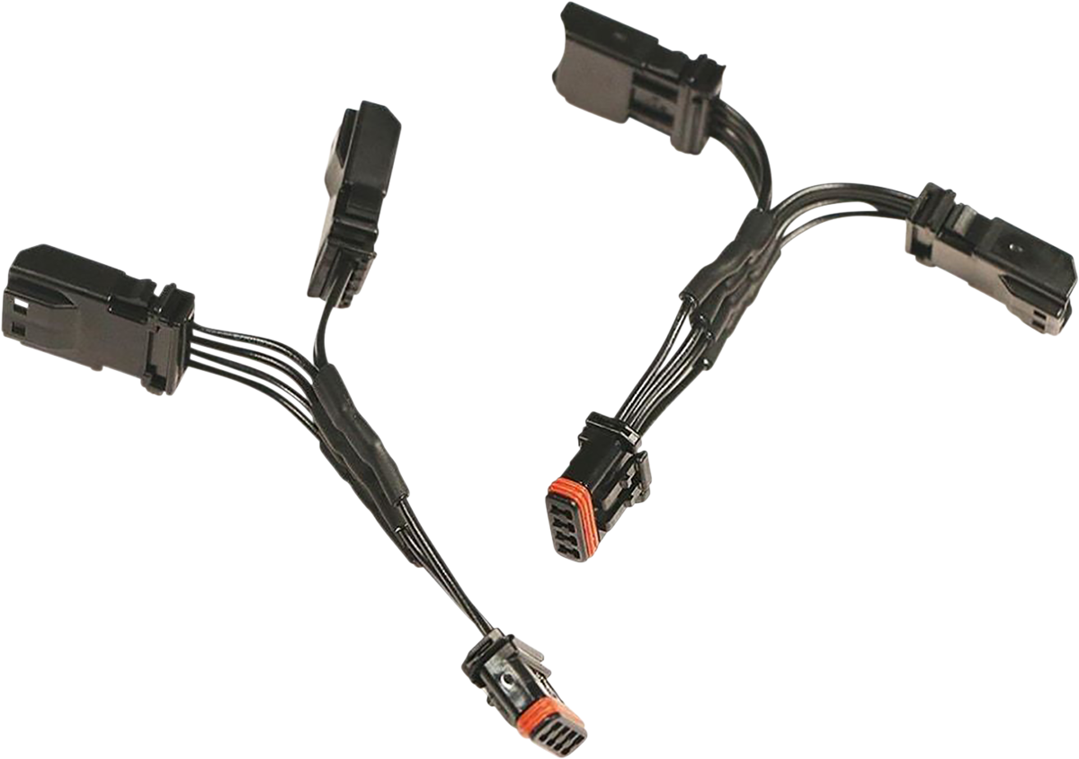 Ciro Front End Lighting Y-Connector For Harley Touring 2014-2025