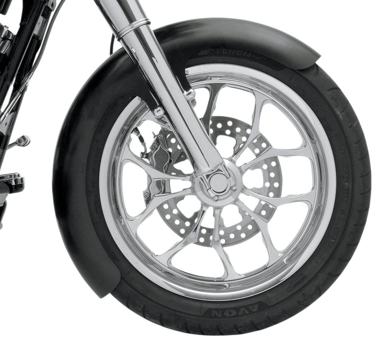 KLOCK WERKS Tire Hugger Front Fender for Dresser