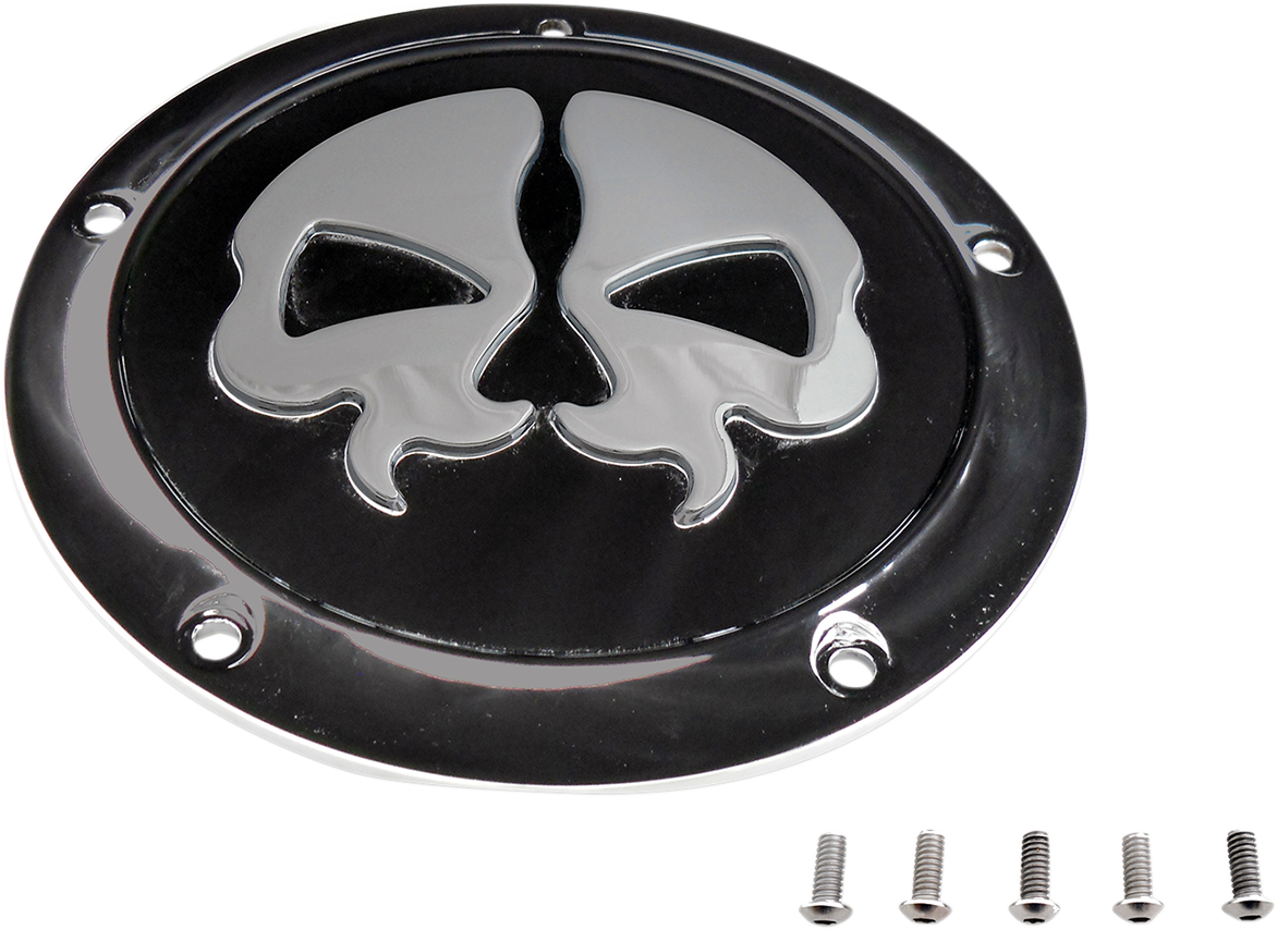 Drag Specialties Split Skull Derby Cover