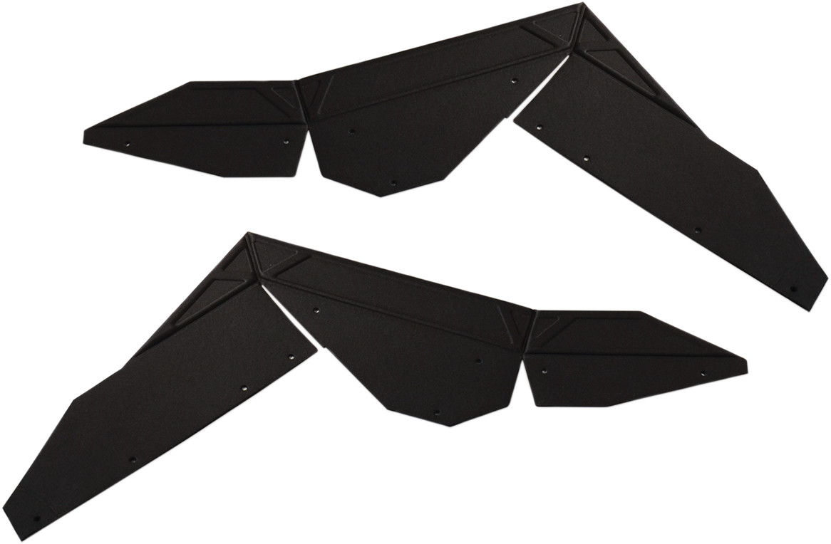 Powermadd Front Fender Flare Extension Kit Polaris RZR S 800 / RZR 4 800 2009-2014