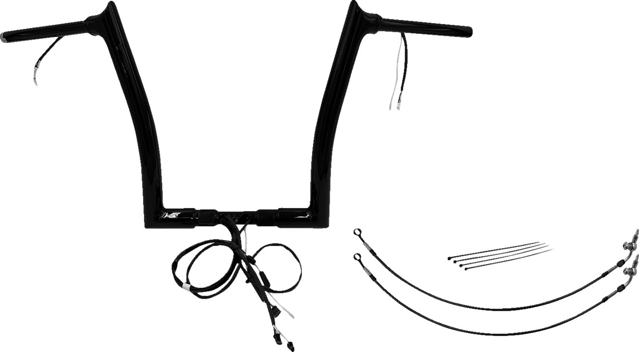 EZ Install Wired 1-1/2" Pointed Top Handlebar Kit