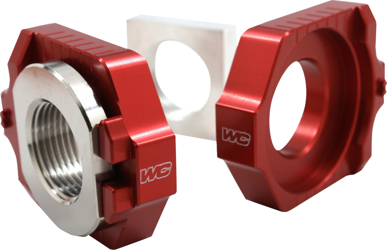 Works Connection Elite Axle Block Kit KTM / Husqvarna / Gas Gas 125cc-450cc 2022-2025