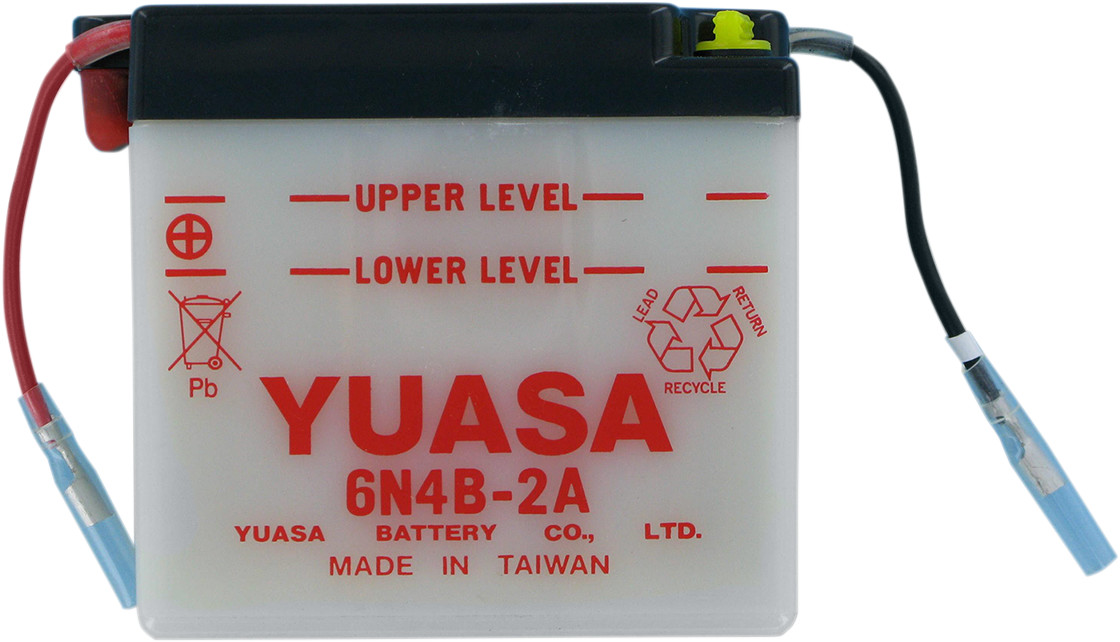 YUASA Conventional Battery — 6 V