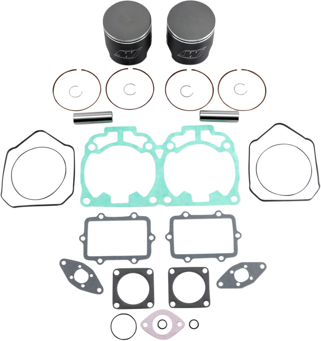 WISECO Piston Kit with Gaskets