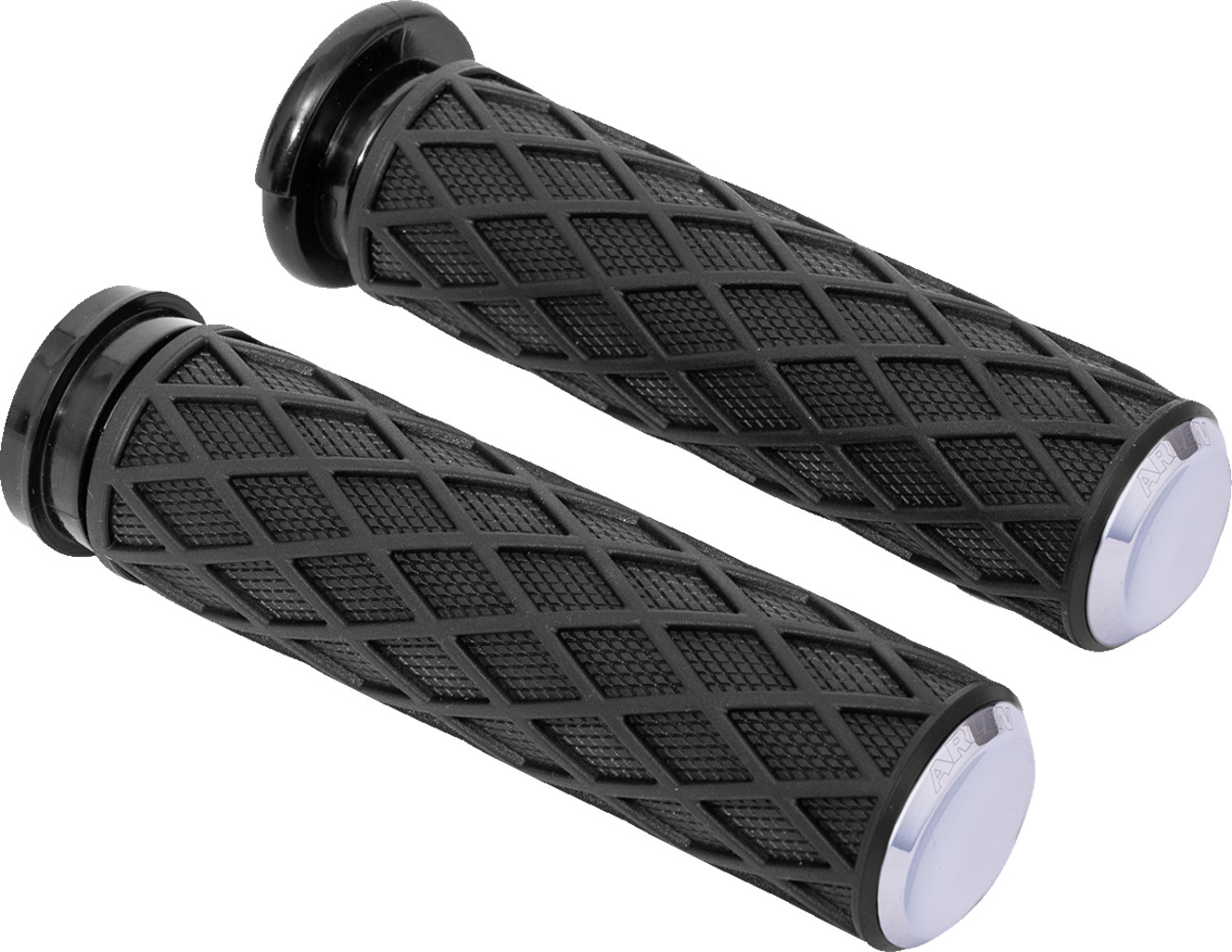 Arlen Ness Diamond Grips For Harley With Dual Cable Throttle