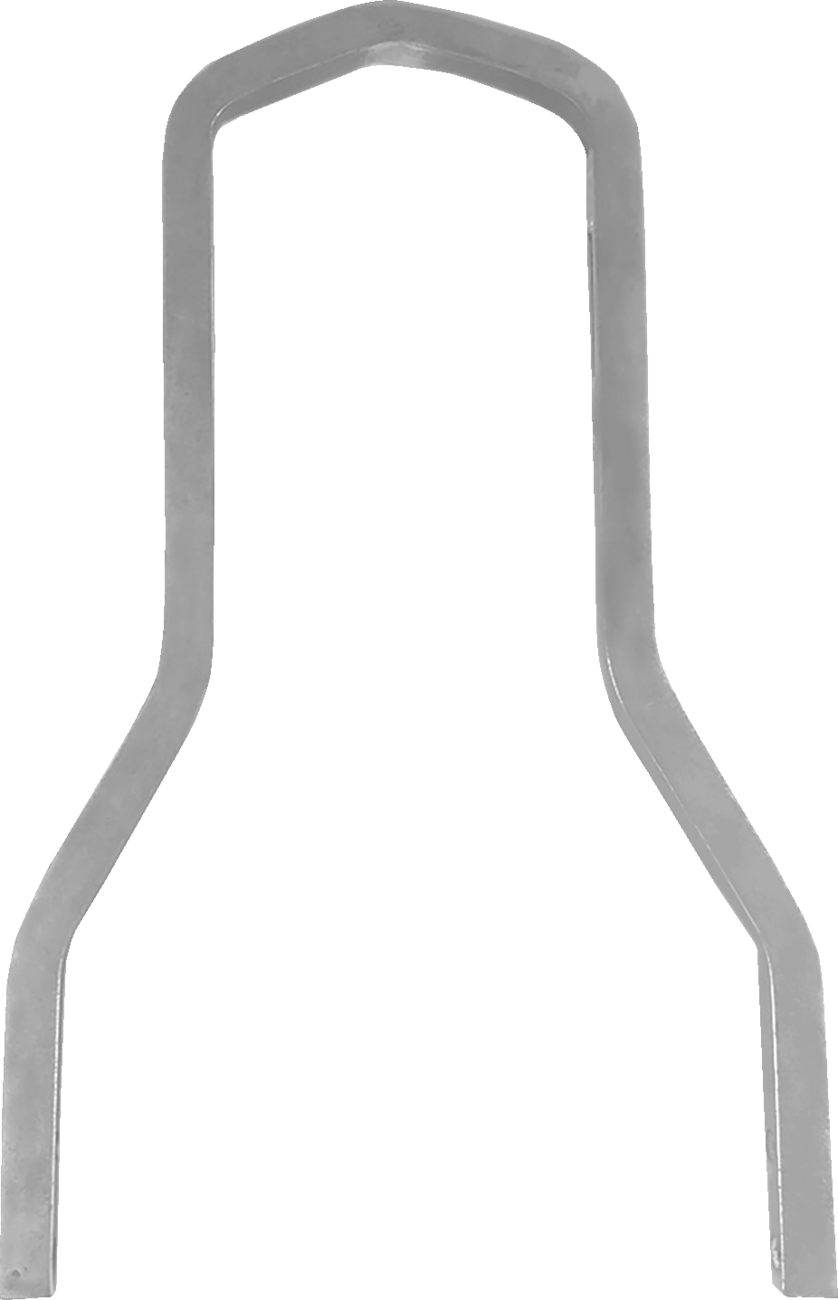 Drag specialties Square Sissy Bar - Chrome - 10.02" H x 8.25" W Harley Davidson