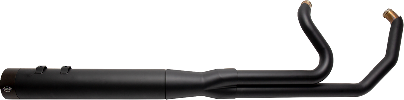 S&s cycle 2-into-1 Sidewinder Exhaust System - 50 State - Black - Touring '07-'16 Harley Davidson