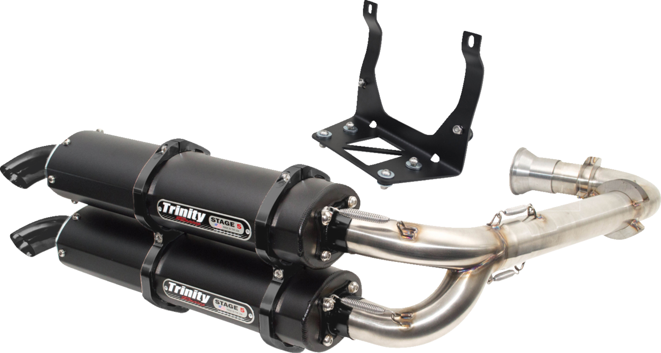 Trinity Racing Stage 5 Exhaust System Can-AM Maverick X3 / X3 MAX 2017-2024