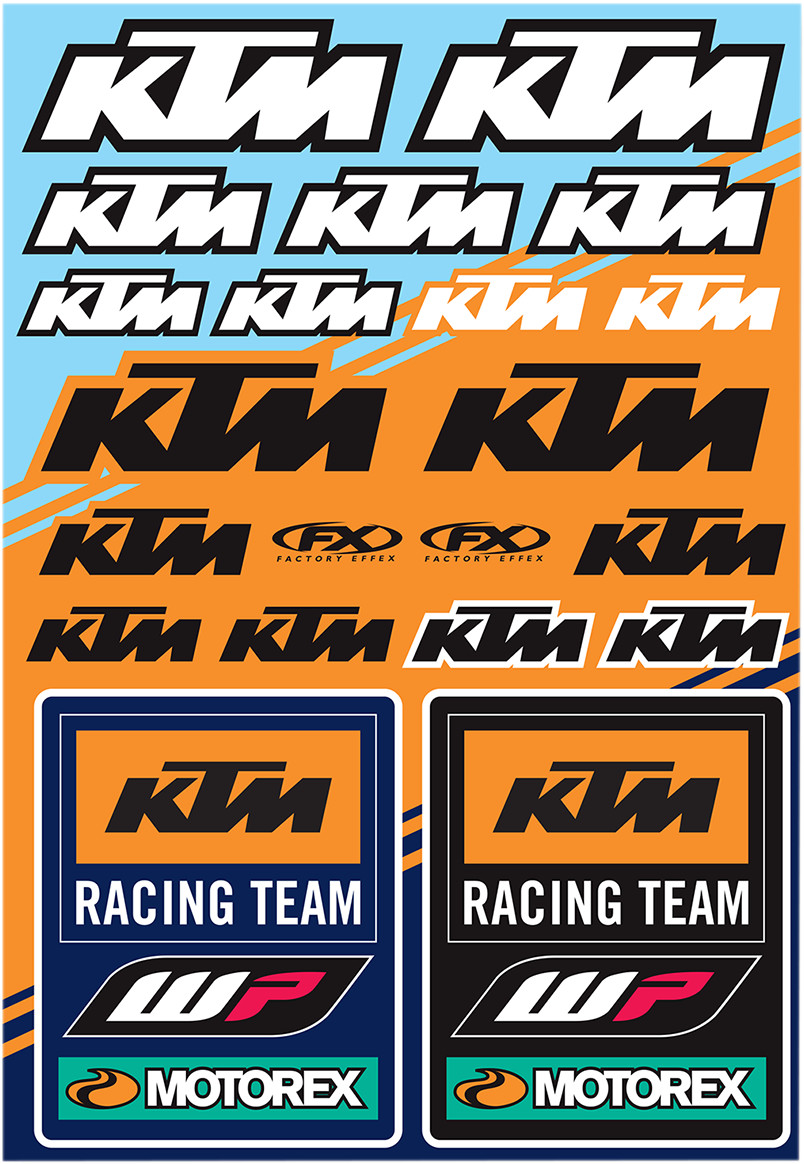 FACTORY EFFEX Sticker Sheet
