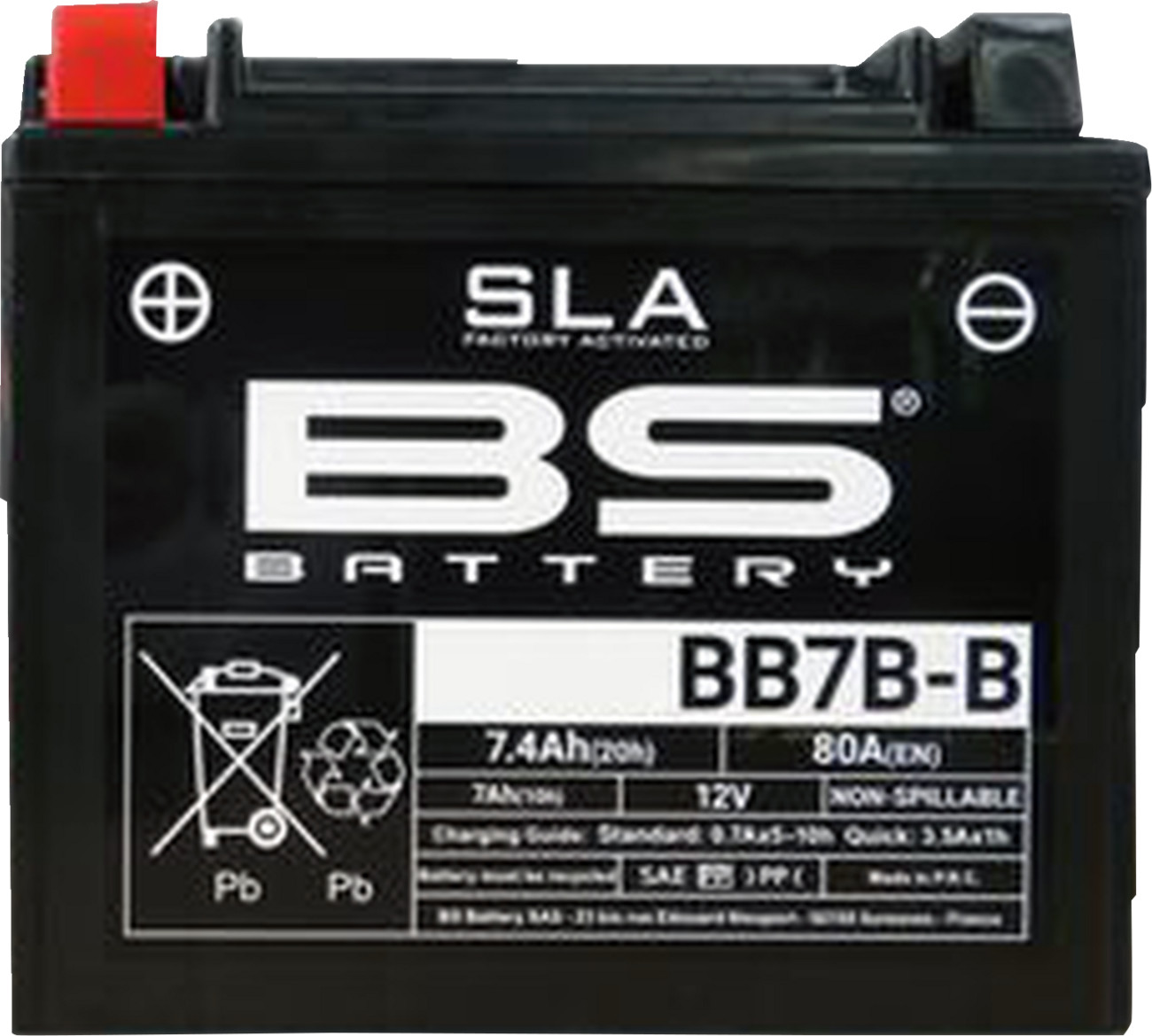 BS BATTERY SLA Factory- Activated AGM Maintenance-Free Battery