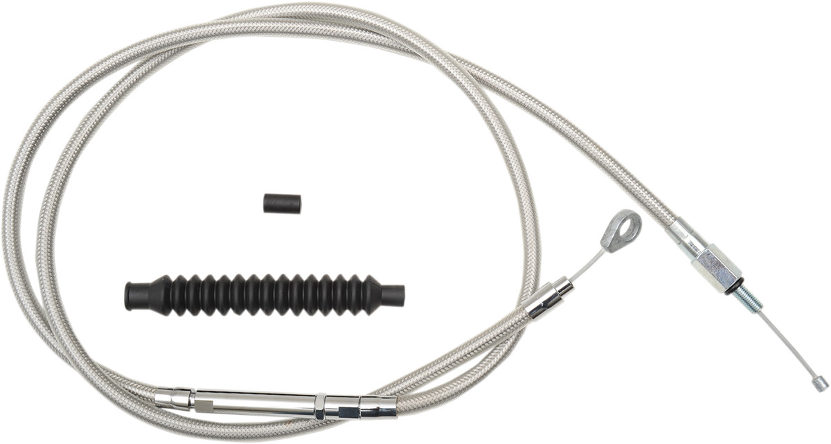 LA CHOPPERS Stainless Steel Braided Clutch Cable