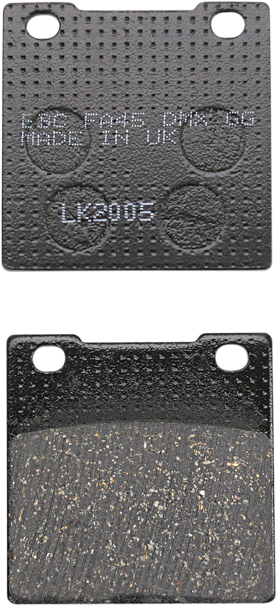 Organic Base "FA" Brake Pads