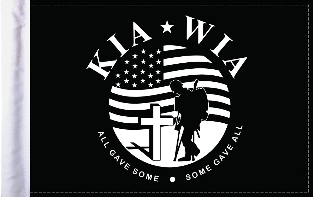 Flag — Killed in Action, Wounded In Action