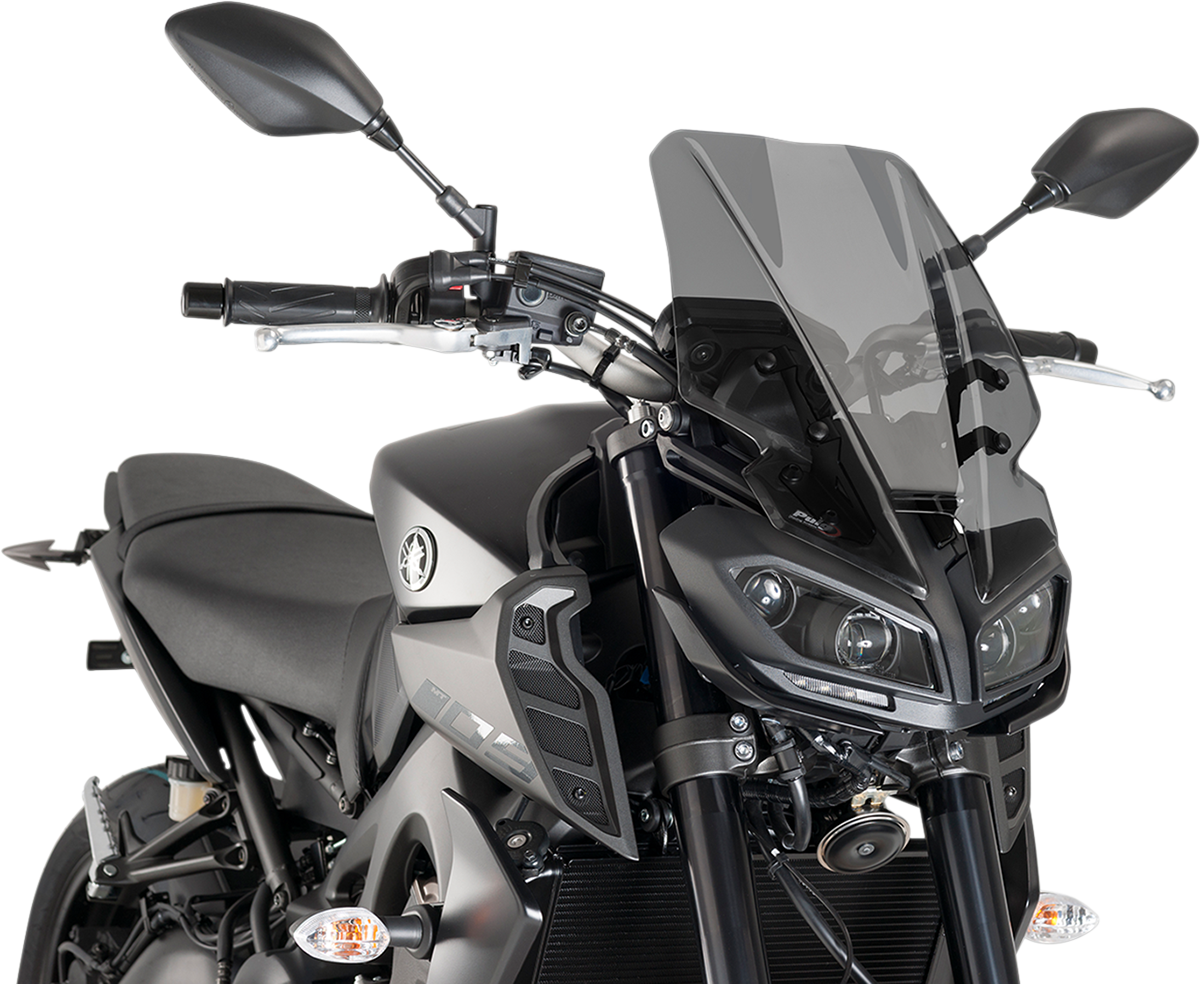 Puig Touring Naked New Generation Windscreen Yamaha FZ-09 / MT-09 2017-2020