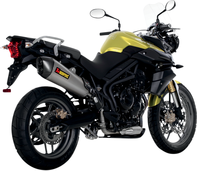 Akrapovic tiger 800 hot sale