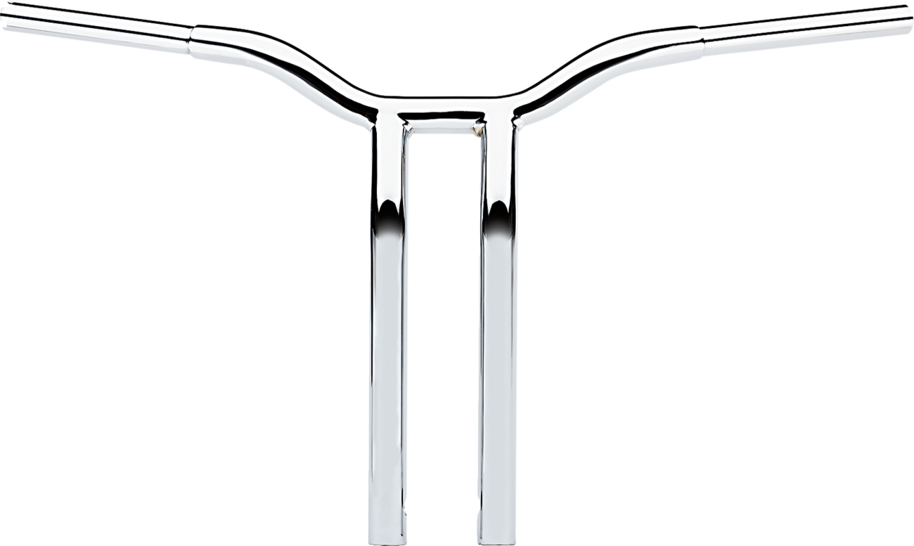 La choppers Kage Fighter Welded Bent-Riser Handlebar - One Piece - 16" - Chrome