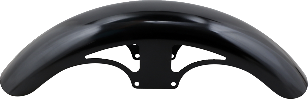 KLOCK WERKS Hugger Series Front Fender with Mounting Blocks for Softail/Dyna