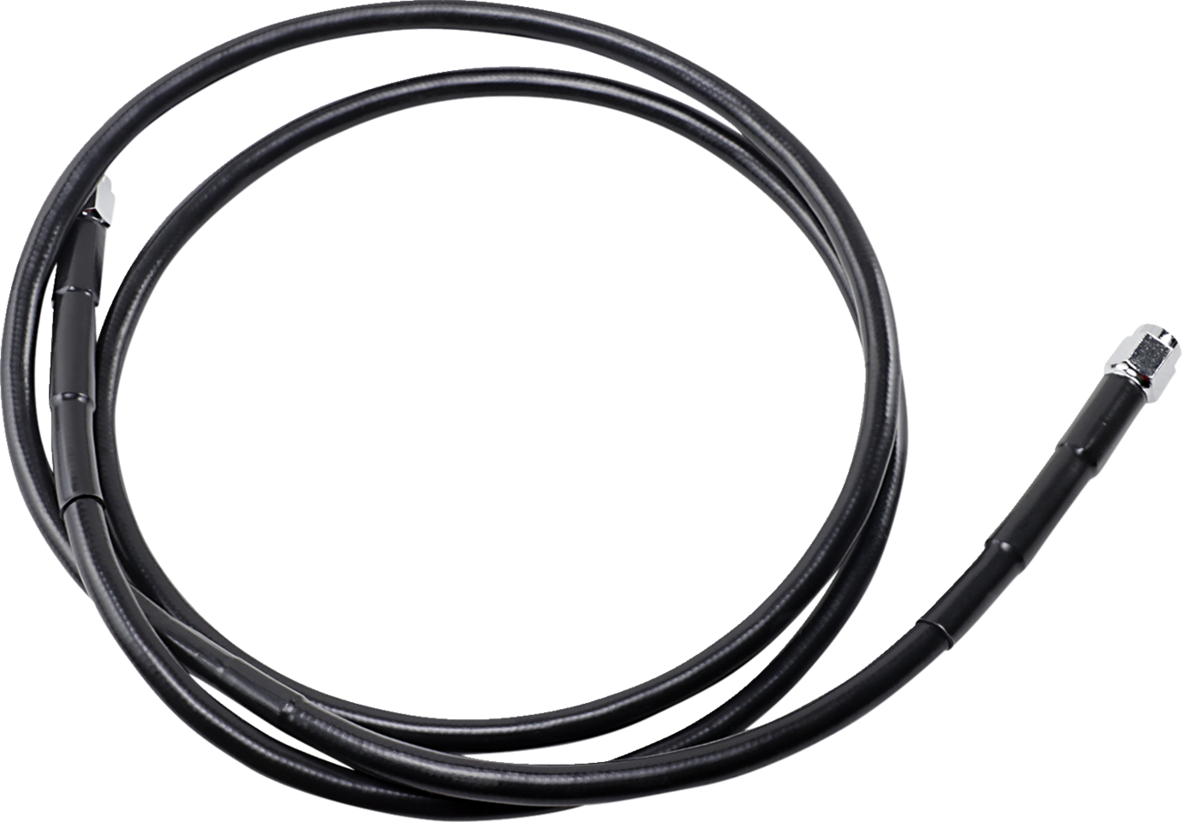 Drag specialties Universal Brake Line - Black - 56"