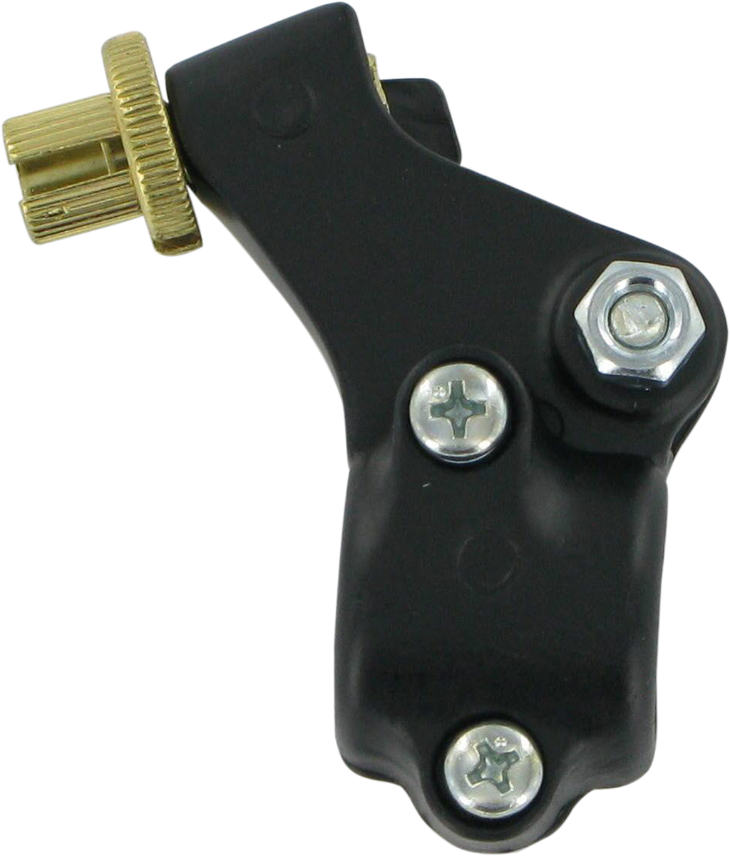 Parts unlimited Two-Piece Black Lever Holder - Left 1982-1987 Honda XL250R / 1984-1985 Honda XL350R / 1983-1987 Honda XL600R