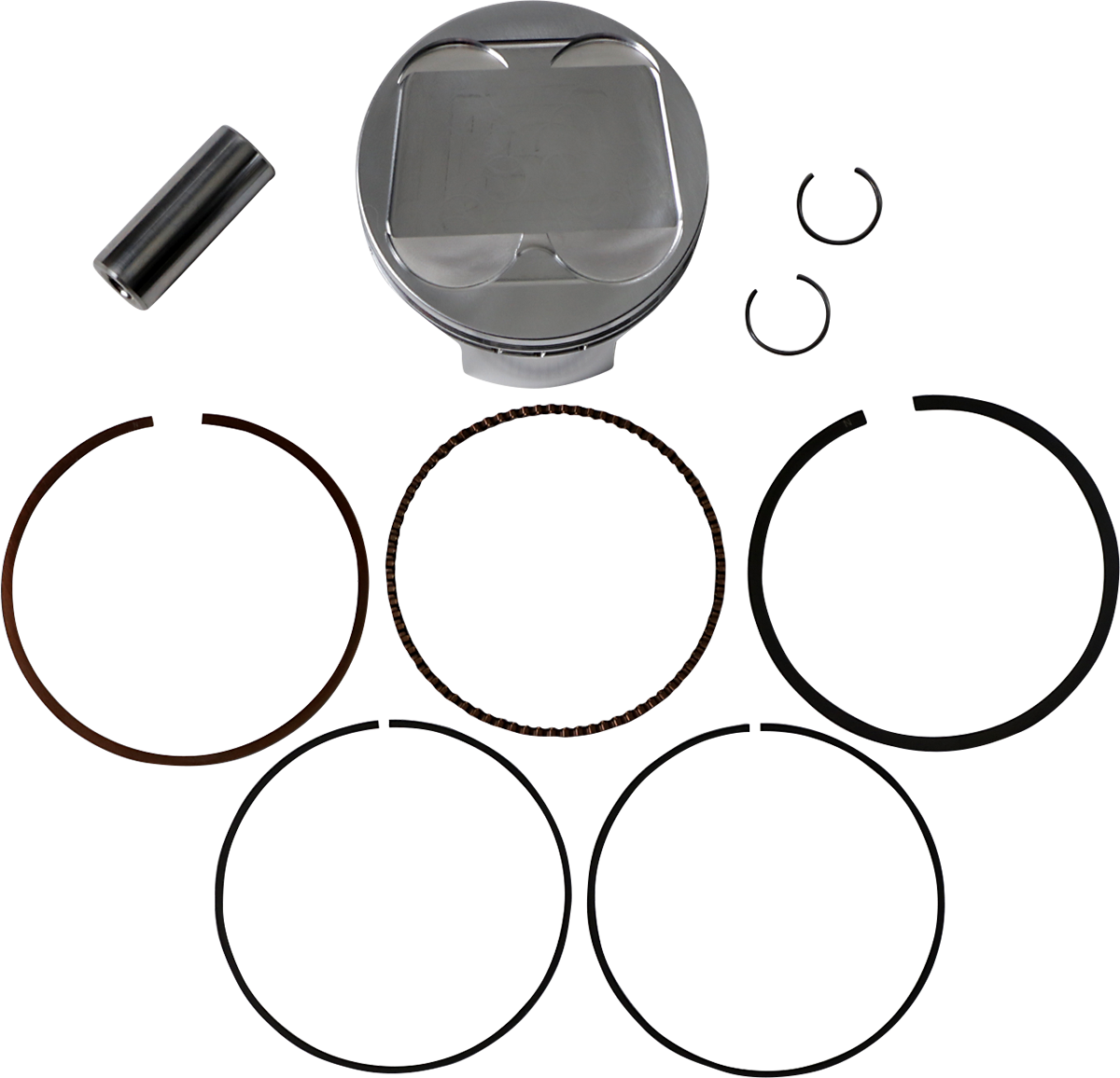 Je pistons Piston Kit - 94.00 mm - 12.0:1 CR - Kawasaki | Suzuki