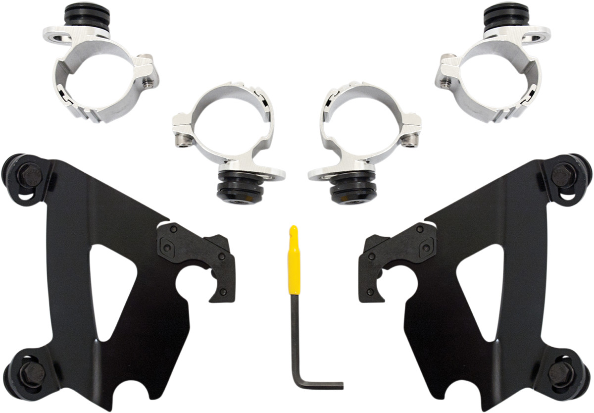 Memphis Shades Cafe Fairing Trigger-Lock Mount Kit For Harley Sportster / Street 1996-2020