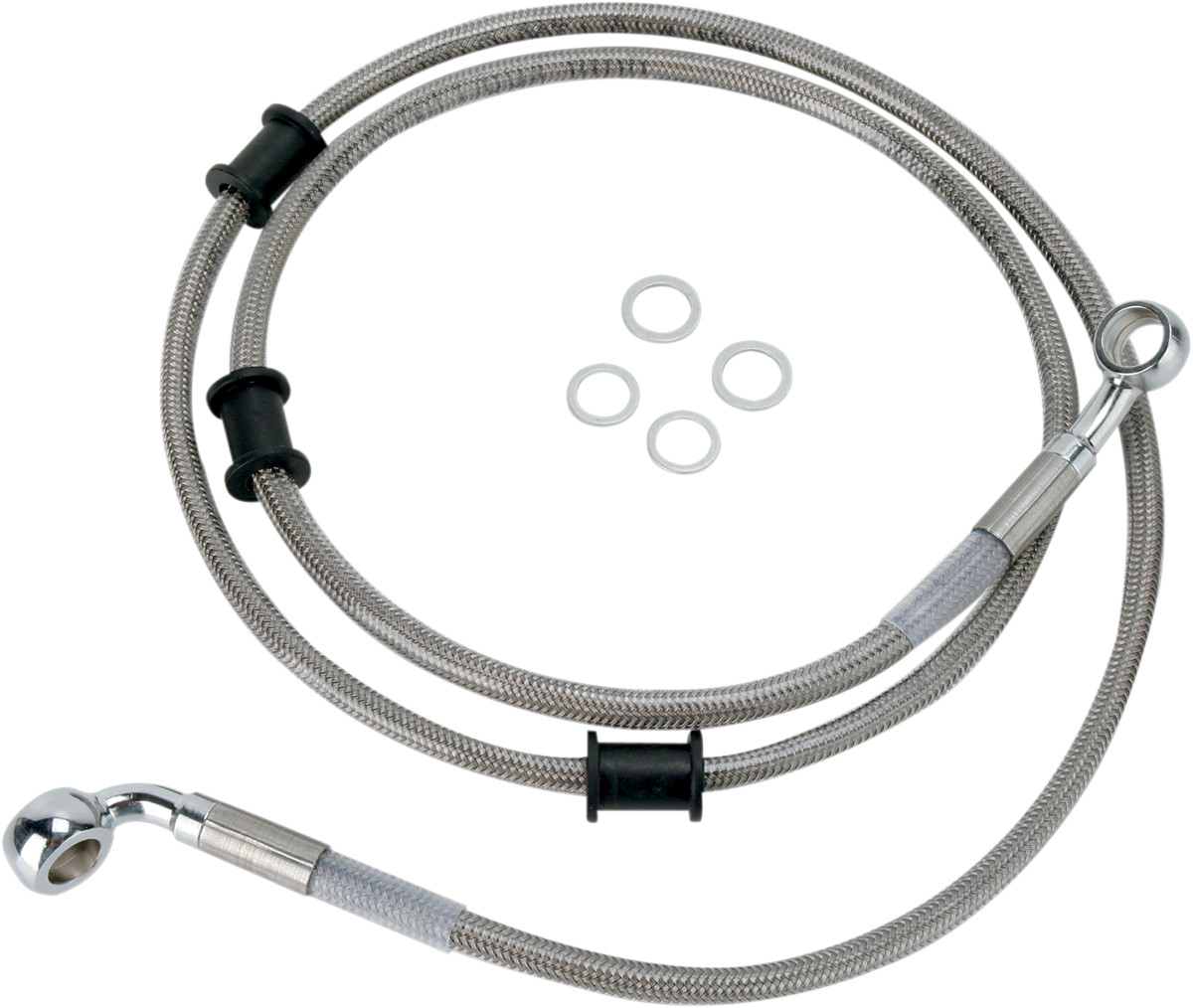 Drag Specialties Stainless Steel Brake Line Kit