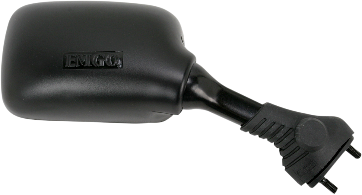 Emgo Mirror - Side View - Rectangle - Black - Right 1991-1995 Suzuki GSX-R750 / 1992-1993 Suzuki GSX-R600 / 1993-1994 Suzuki GSX-R1100