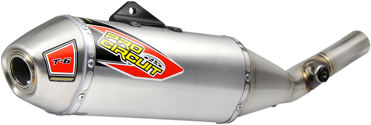 Pro Circuit T-6 Slip-On Exhaust Kawasaki KX250F 2017-2019