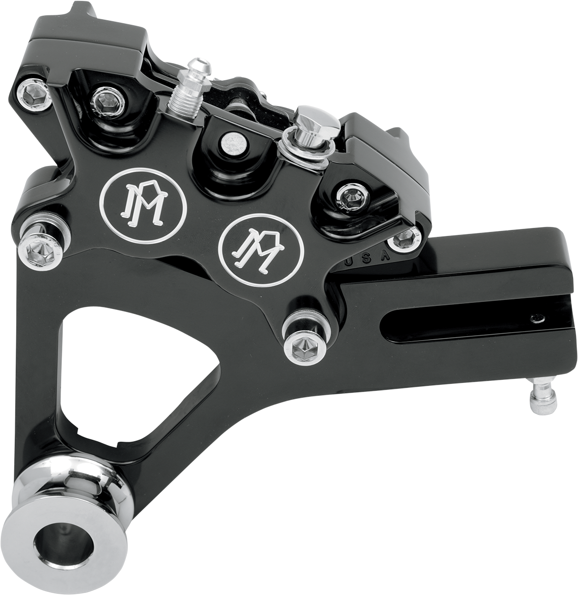 Performance Machine Classic Rear Caliper Kit For Harley Dyna 2008-2017