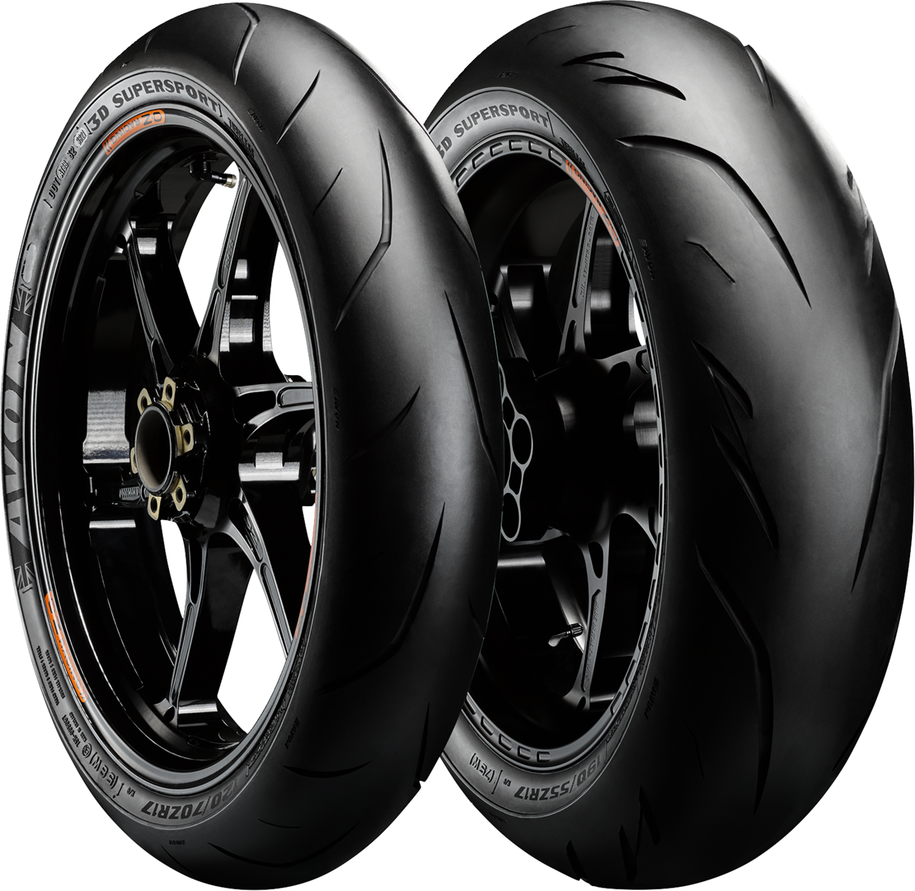 Avon Tire - 3D Supersport - Front - 120/70ZR17 - (58W)