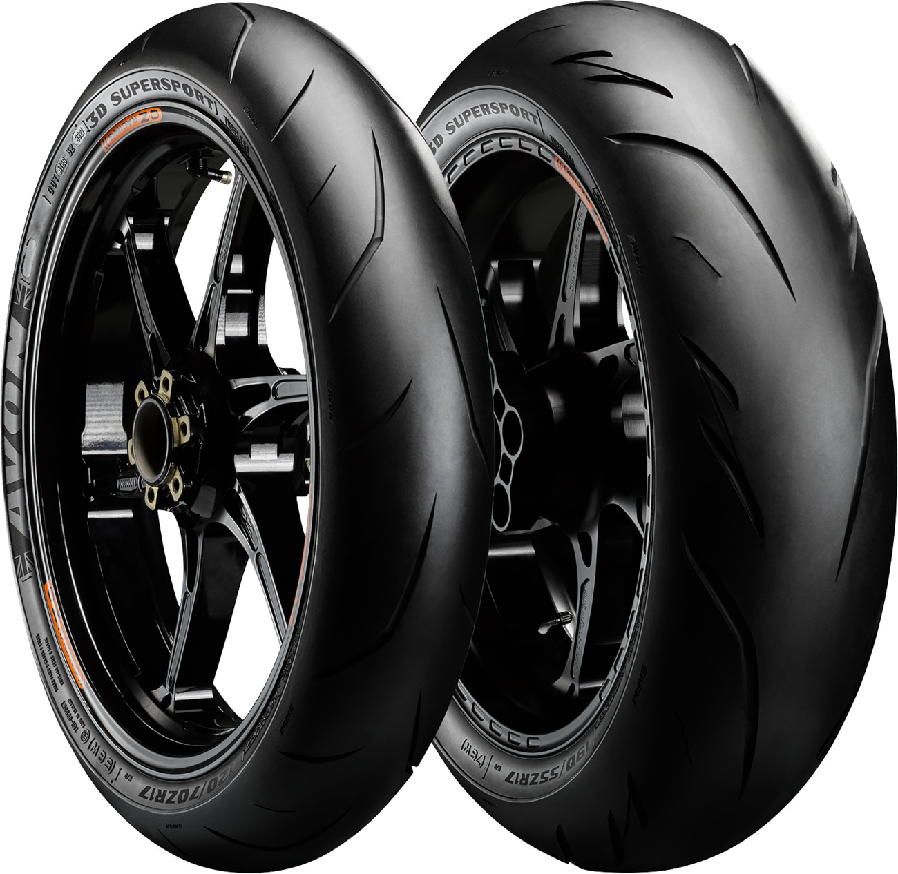 Avon Tire - 3D Supersport - Rear - 180/60ZR17 - (75W)