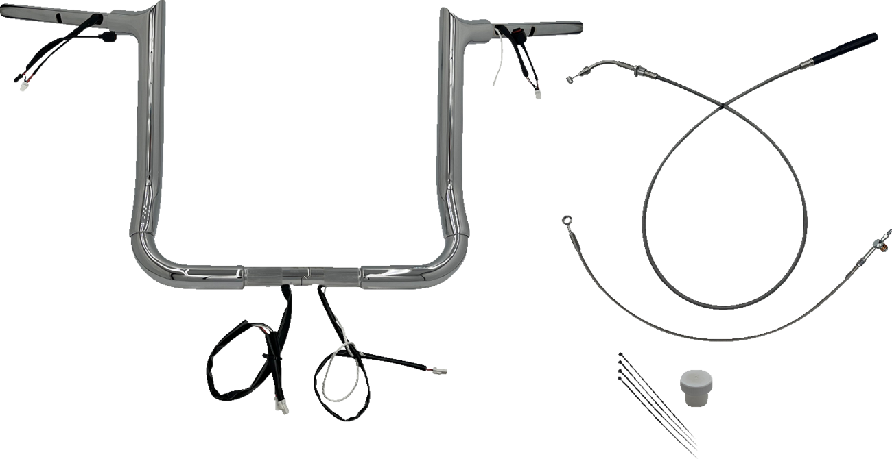 1-1/2" EZ Install Pointed Top Handlebar