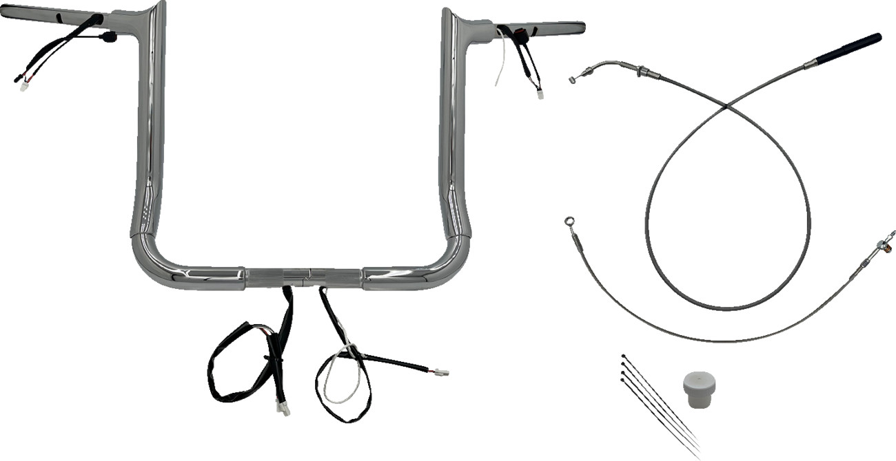 1-1/2" EZ Install Pointed Top Handlebar