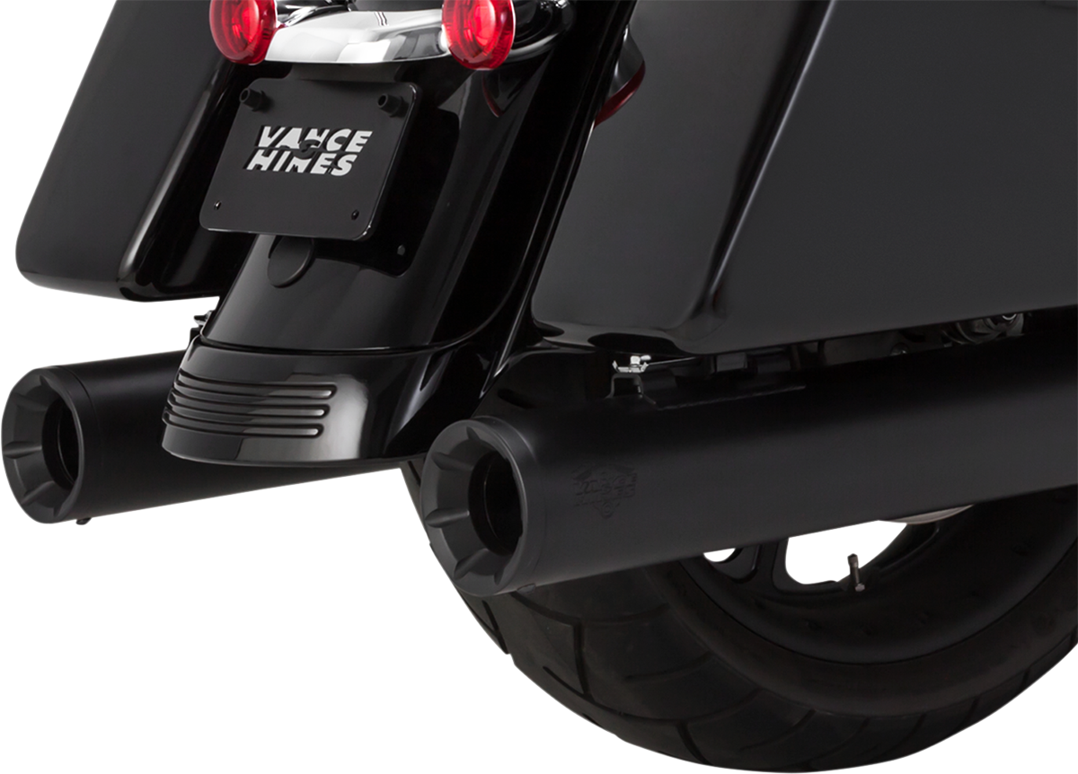 Vance & hines Eliminator 400 Slip-On Mufflers - Matte Black Harley Davidson