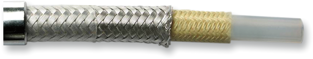 E-Z Align Braided Single Disc Front Brake Line