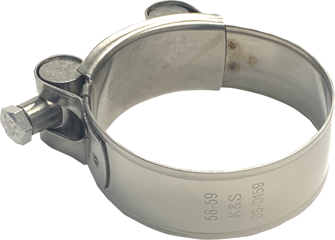 K&s technologies Exhaust Pipe Clamp - 2.20" - 2.32"