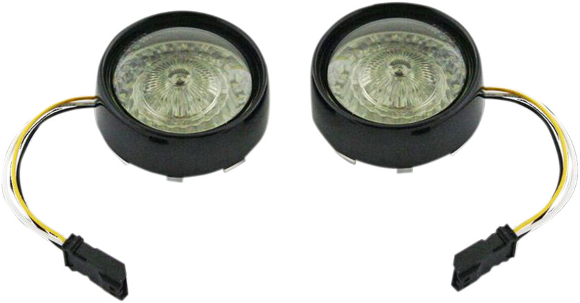 Custom Dynamics ProBEAM Front Bullet LED Turn Signal Inserts For Harley CVO 2016-2023