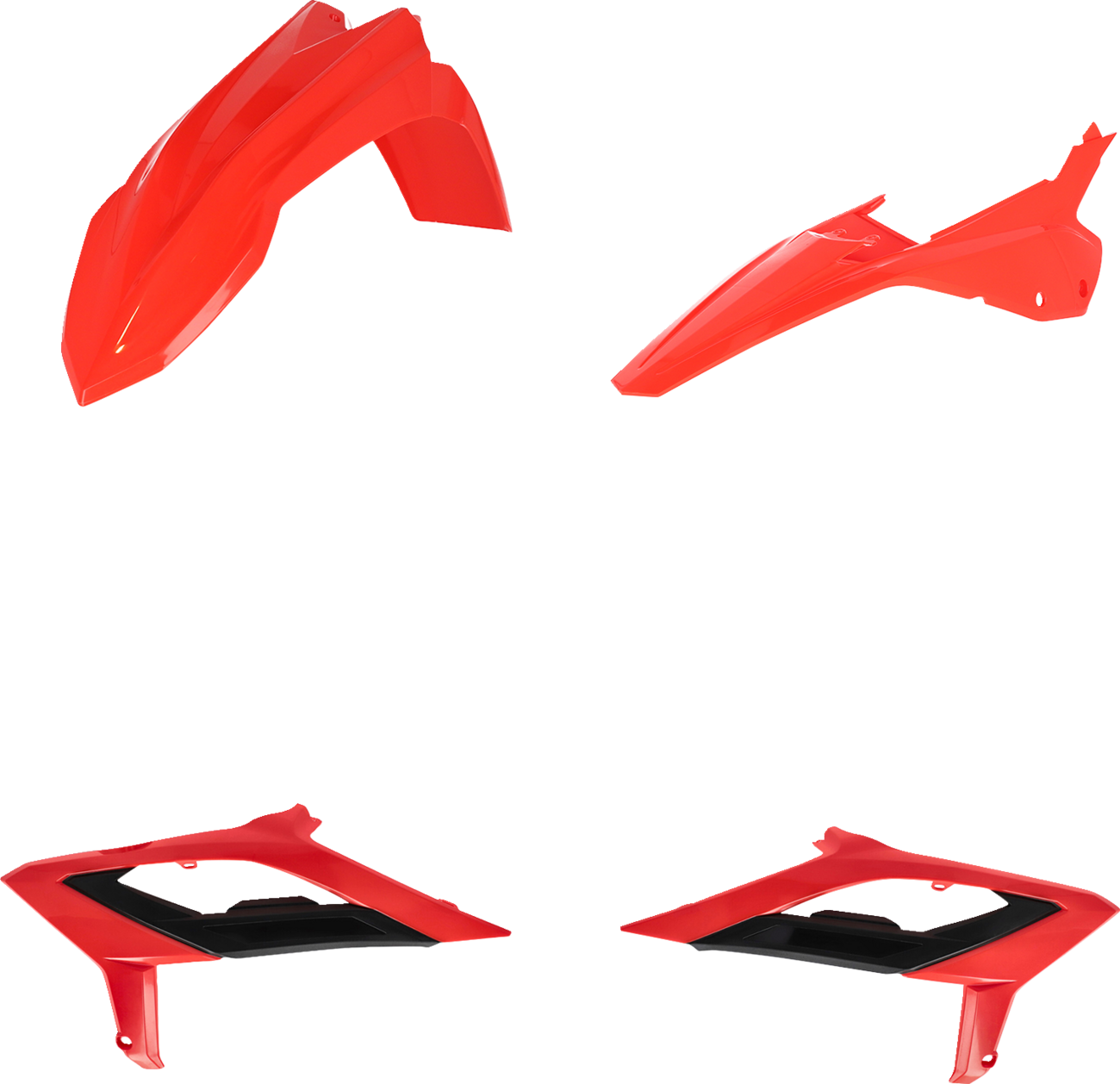 Acerbis Standard Replacement Body Kit - '23 OEM Red/Black Beta