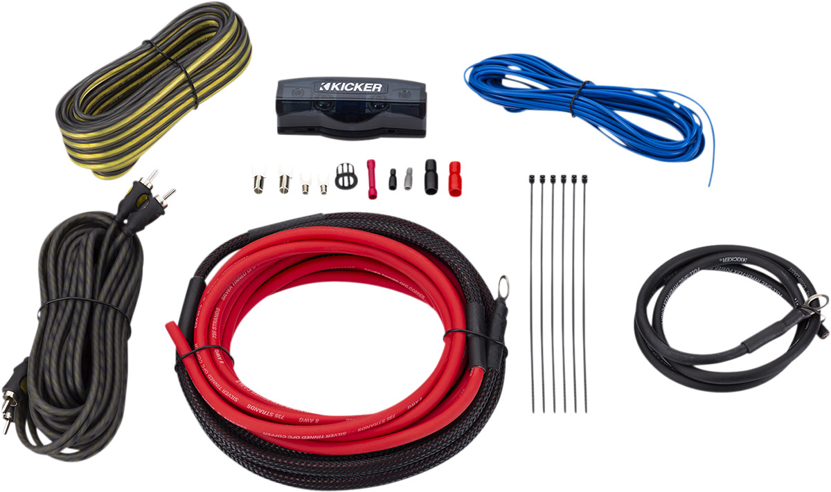 Amplifier Install Kit w/ 8-Gauge Wire
