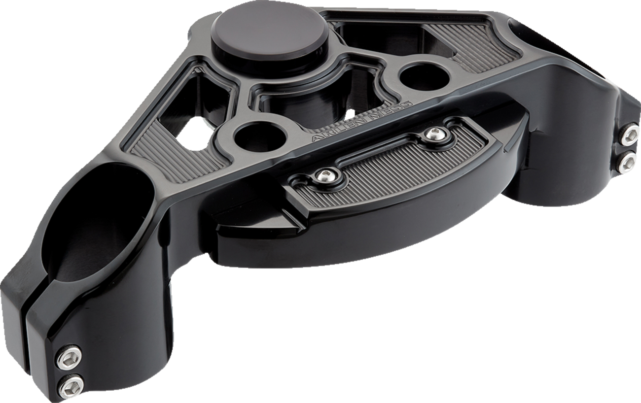 Arlen ness Triple Tree - Black - + 2" Harley Davidson