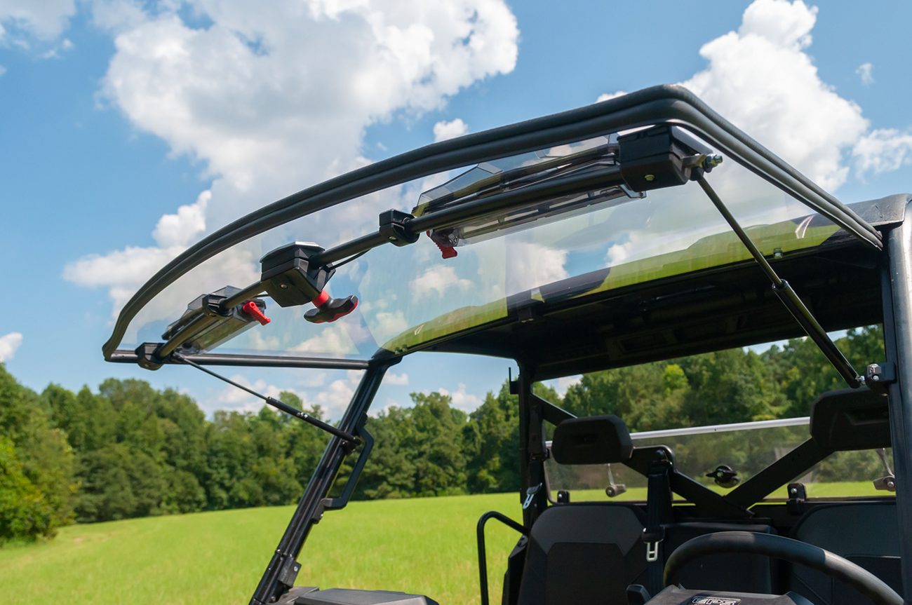 Seizmik Flip-Up Windshield With Vents Polaris Ranger XP 900 / 1000 / Crew 2013-2025