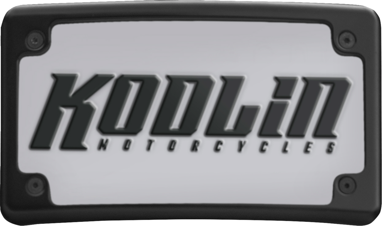 Kodlin usa License Plate Mount - Curved - Black Harley Davidson