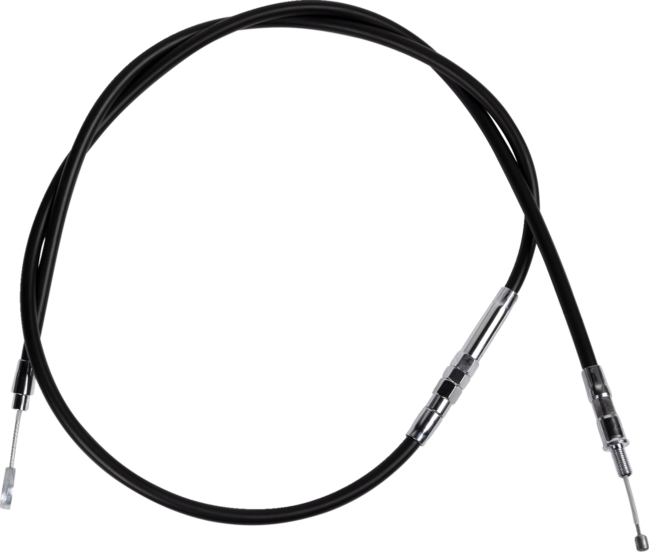 Drag specialties High-Efficiency Black Vinyl Clutch Cable - 60-5/8" 1987-1994 Harley Davidson FXLR Low Rider Custom