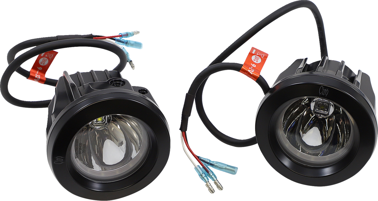 Ciro Tac-10 Light Cannon Driving Lights For Harley Street Glide / Electra Glide 2014-2025