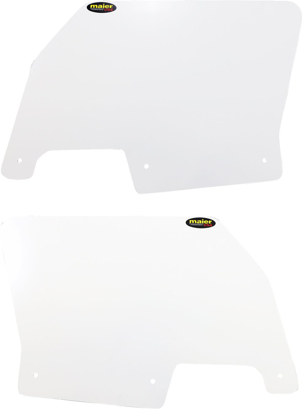 Maier Number Plates - White 2014-2018 Polaris RZR XP 4 1000 EPS / 2017-2019 Polaris RZR 4 XP 1000 4x4 / 2020-2020 Polaris RZR XP 4 1000