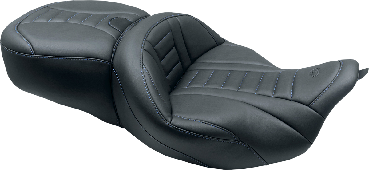 Mustang Super Touring Deluxe Seat For Harley Touring 2008-2025