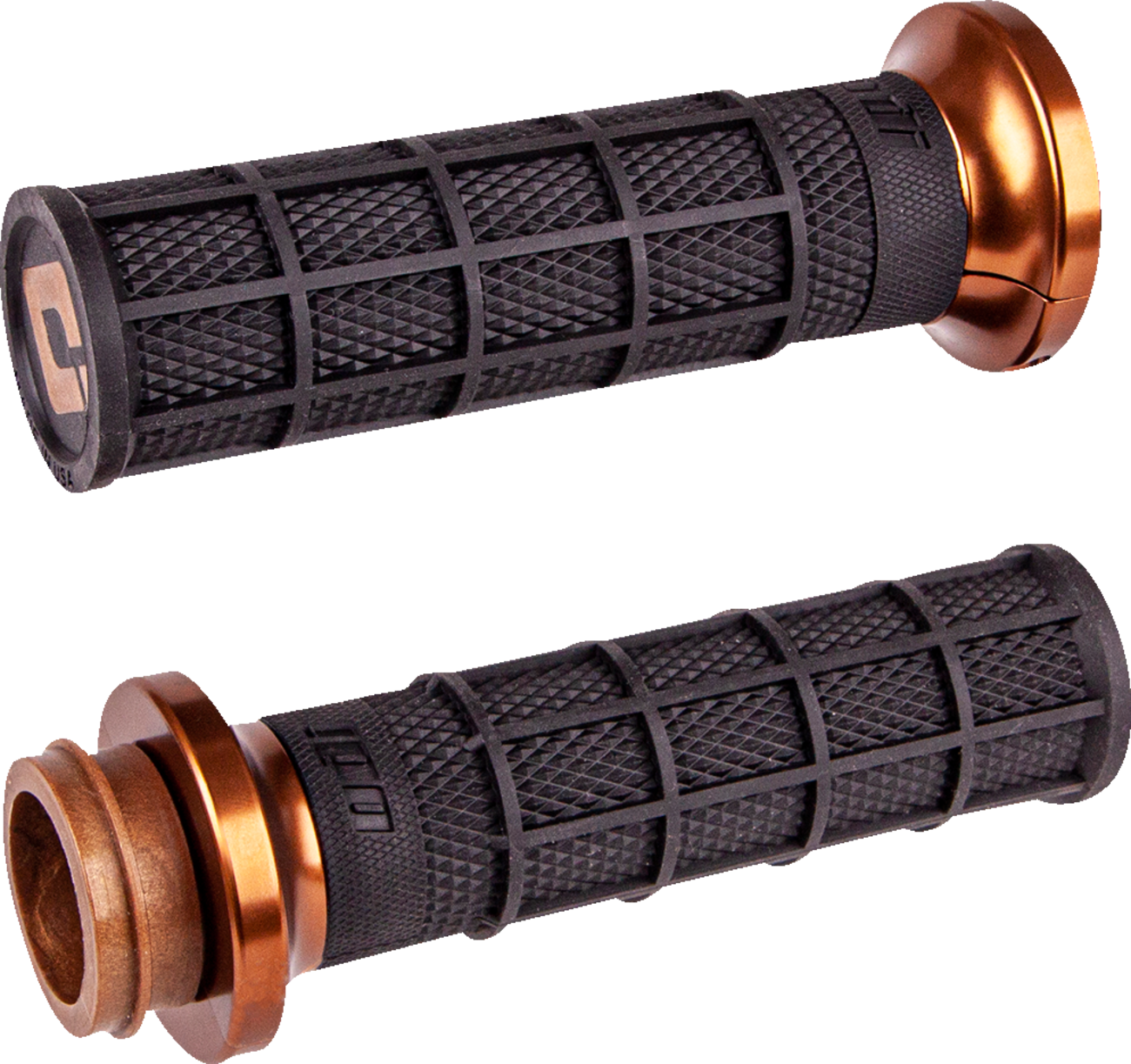 ODI Hart Luck Lock On Grips For Harley With Dual Cable Throttle
