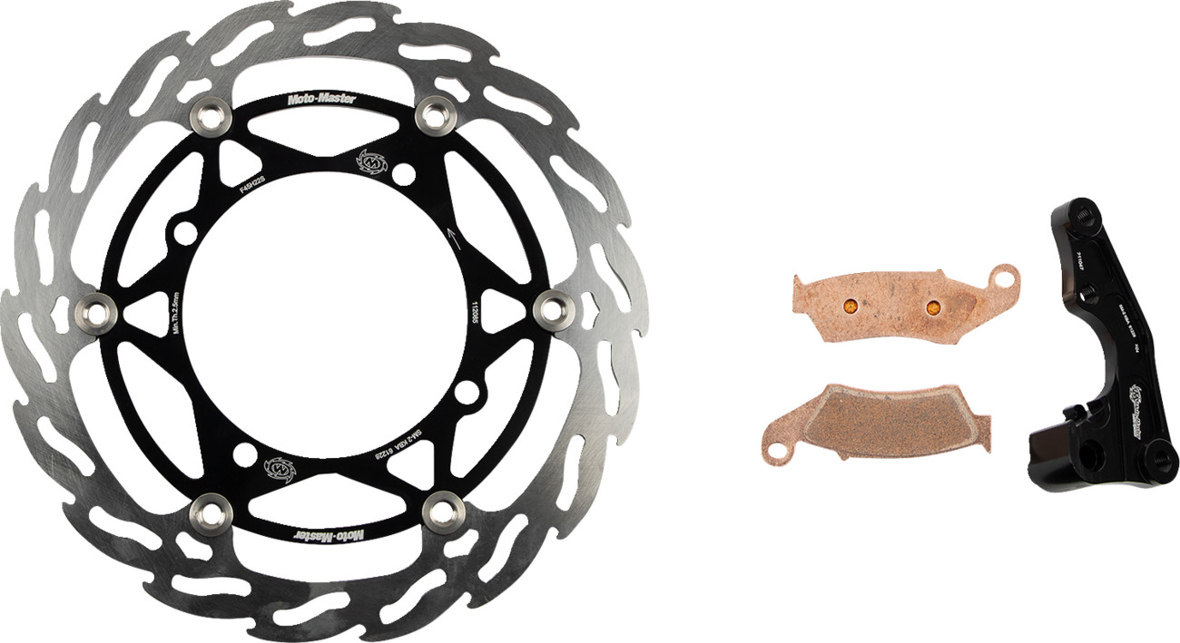 MOTO-MASTER Flame Series Brake Rotor Kit
