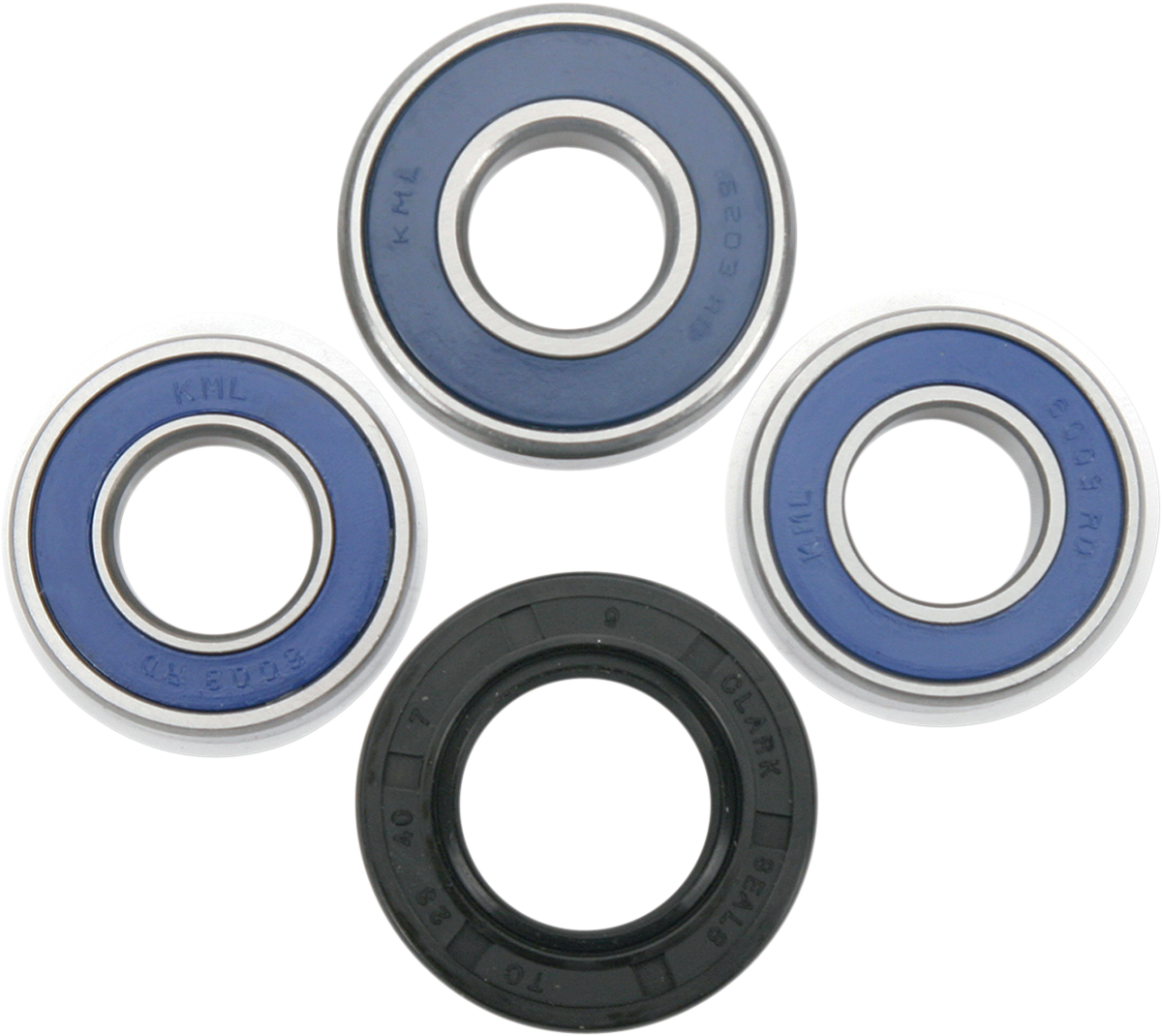 Moose offroad Wheel Bearing Kit - Front - '85-'89 Moto 4 1986-1988 Yamaha YFM225 Moto-4 / 1985-1989 Yamaha Moto 4 200 DX 4x4 / 1987-1988 Yamaha YFM350ER Moto-4